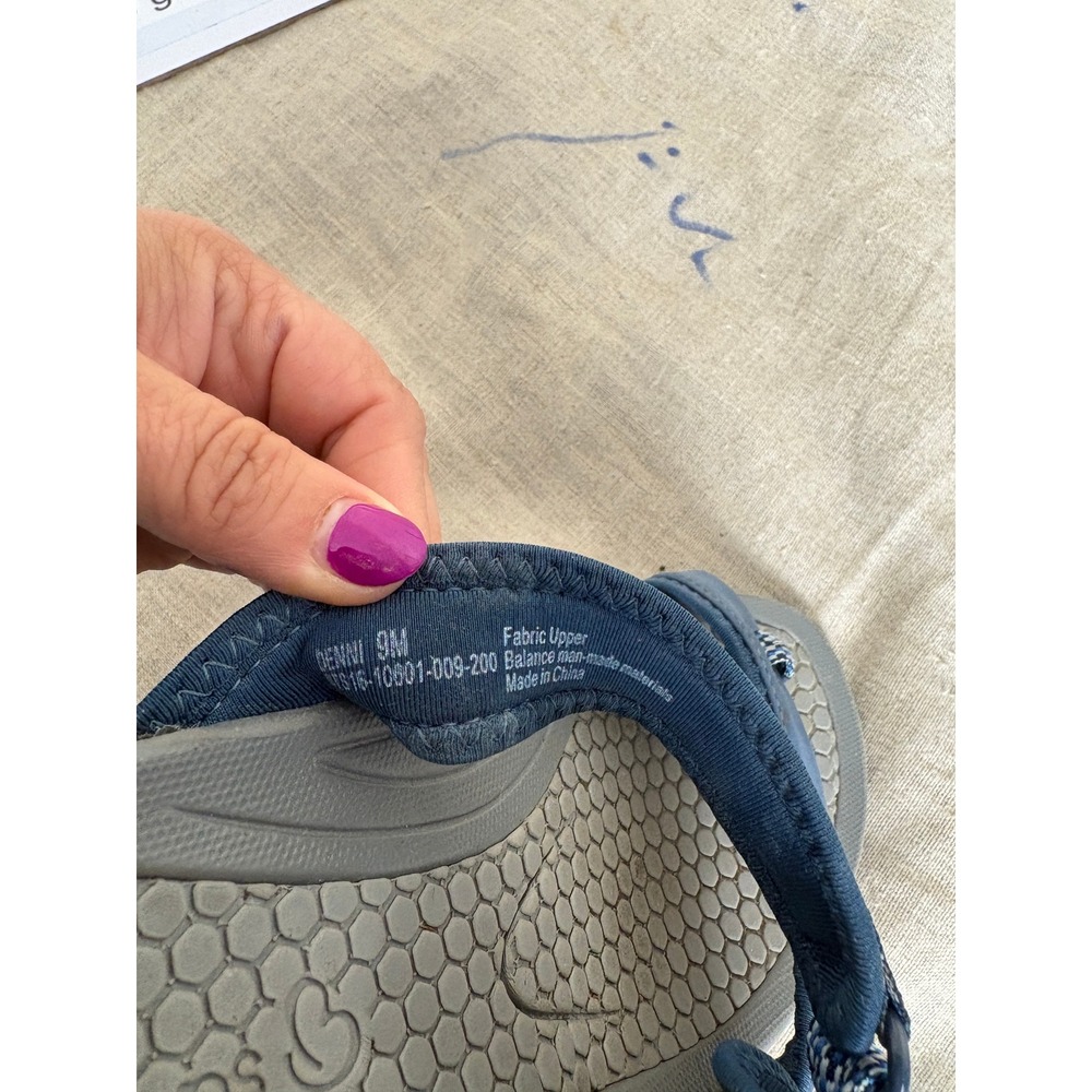 Baretraps Denni Sandals Womens 9M Blue Good Sporty Thong Adjustable Strap - Picture 4 of 6